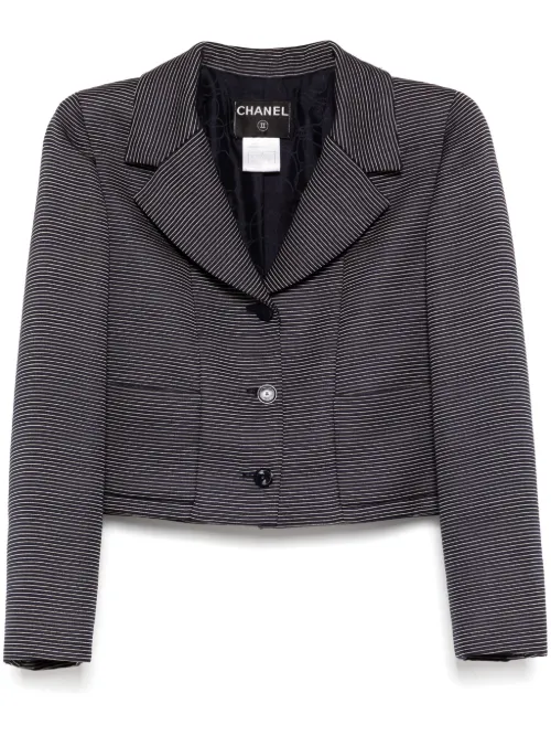 Veste à simple boutonnage (2001) - CHANEL Pre-Owned - Modalova