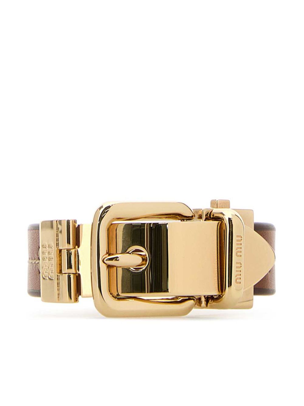 Miu Miu engraved-buckle bracelet Women