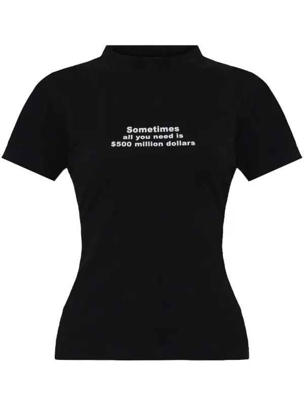 VETEMENTS スローガン Tシャツ | FARFETCH JP