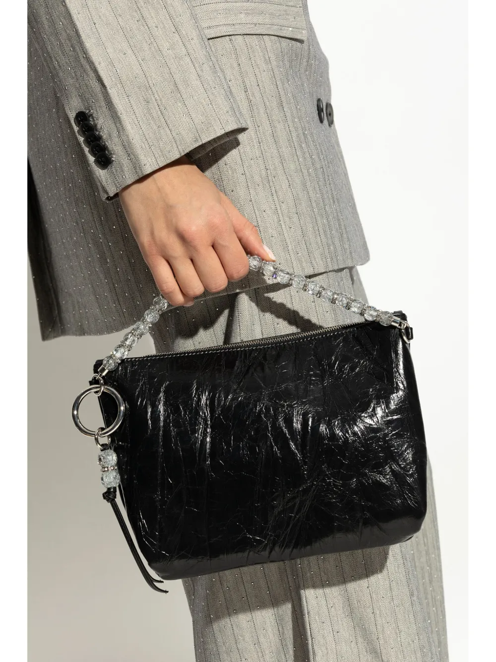 Jimmy Choo Callie tote bag - Zwart