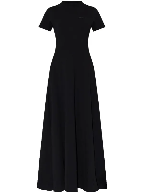 black flared maxi dress Midnight Grace Modest Flared Maxi Dress US 4 / Black main image 0