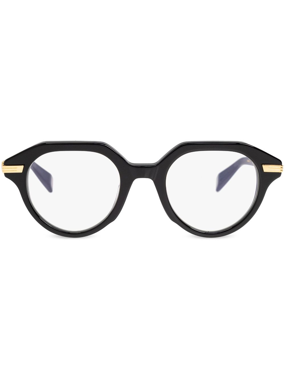 BALMAIN EYEWEAR GEOMETRIC-FRAME GLASSES 