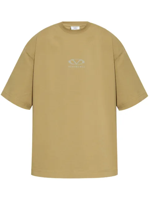 VETEMENTS logo-print cotton t-shirt