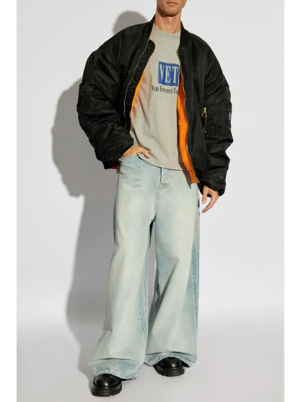 【関税込み】VETEMENTS グレー Regular ロゴ Tシャツ 楽天市場】[SALE]VETEMENTS : ORIGINAL LOGO T-SHIRT / 全2色