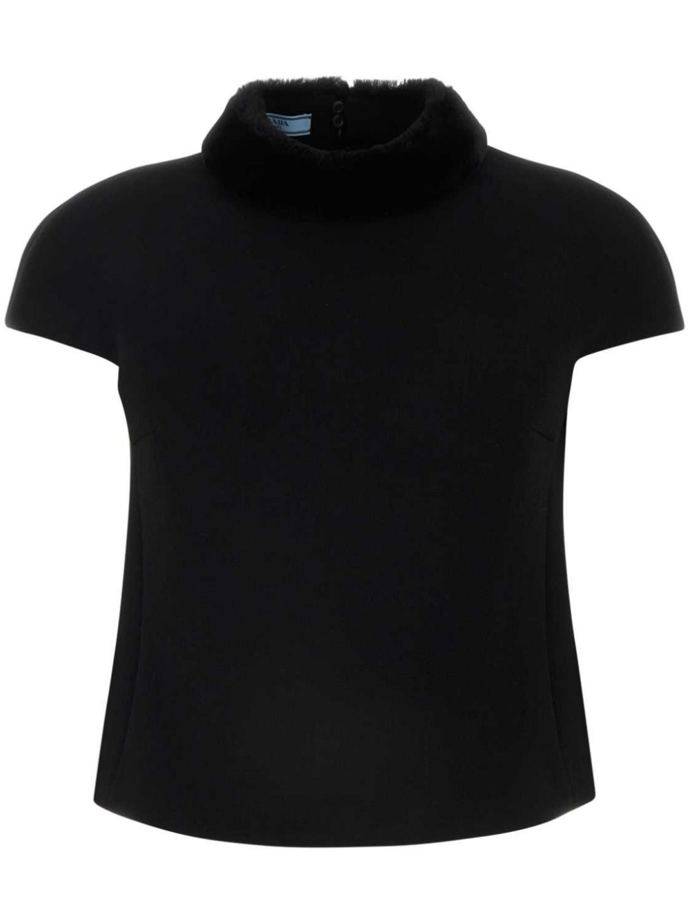 Prada virgin wool top – Black