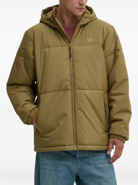 Vans logo-embroidered padded jacket