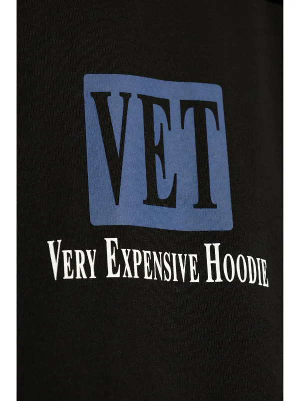 VETEMENTS ロゴ スウェットシャツ | ブラック | FARFETCH JP