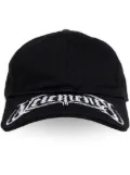VETEMENTS logo-embroidered cap - Black