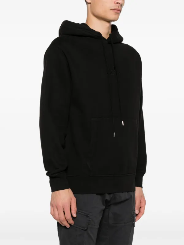 C.P. Company ロゴ フリース パーカー | ブラック | FARFETCH JP