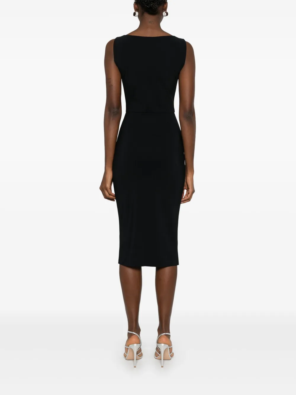 CHIARA BONI La Petite Robe Branka midi-jurk Zwart