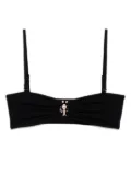Christopher Esber ruched prong bandeau - Black