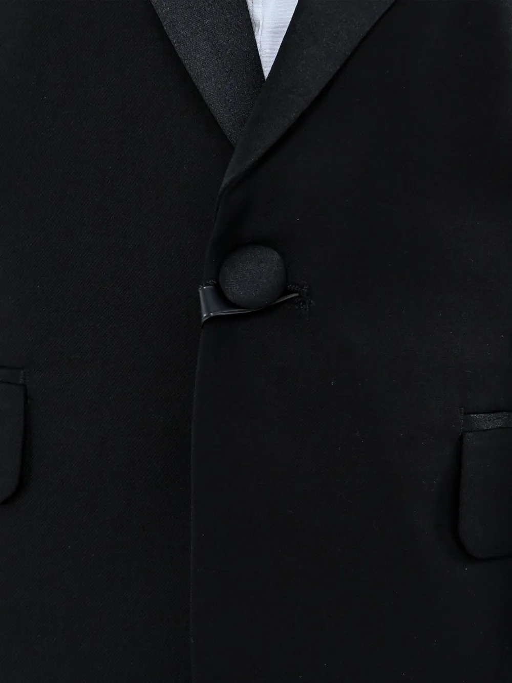 Moustache peak-lapels Suit | Black | FARFETCH AO
