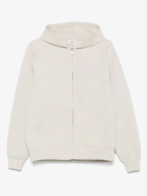 Autry logo-debossed hoodie