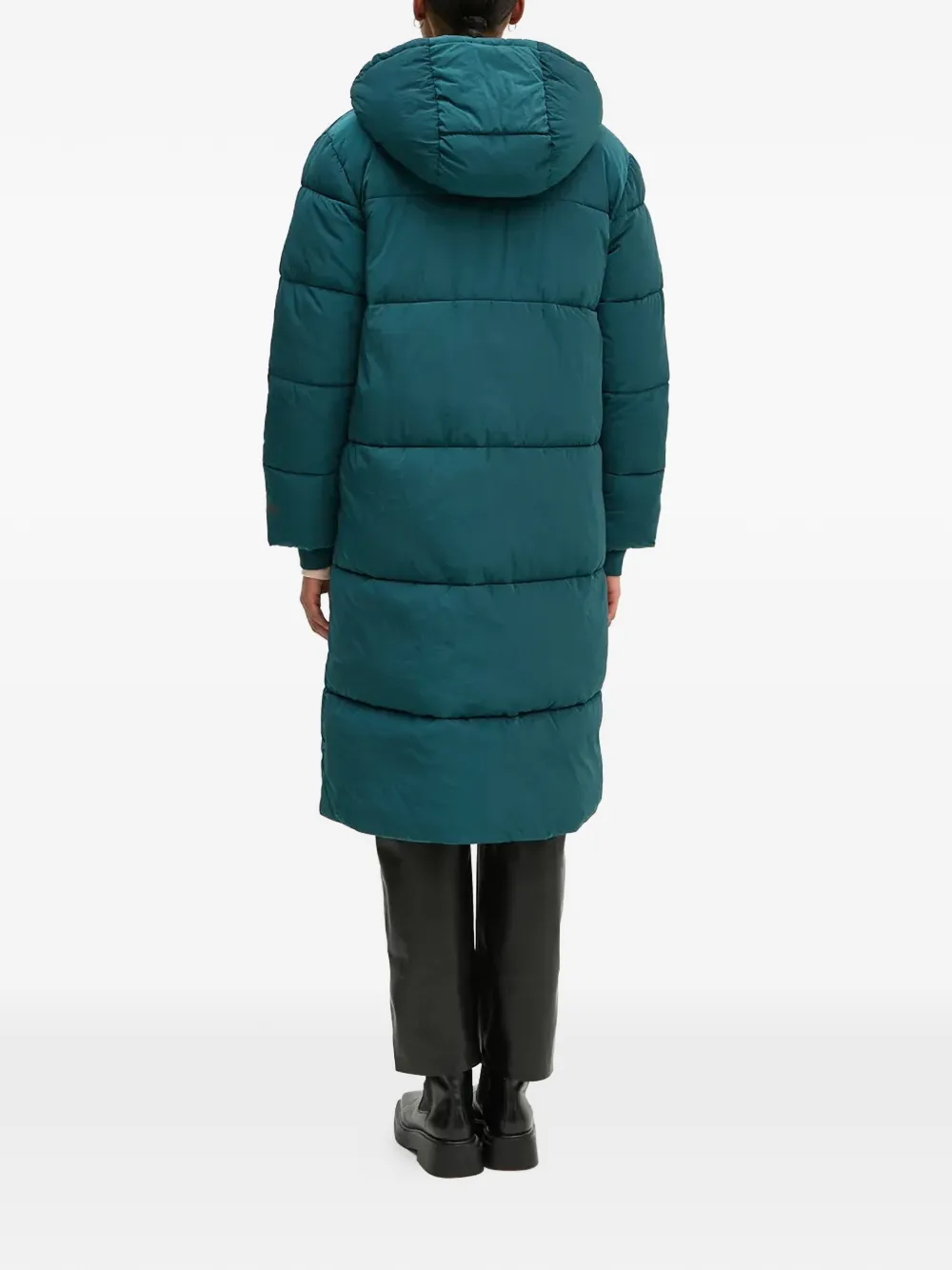 PS Paul Smith hooded quilted coat - Groen