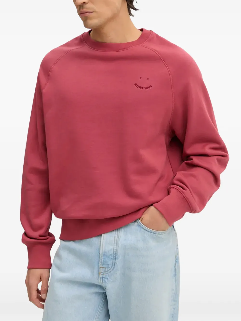 PS Paul Smith embroidered sweatshirt - Rosa
