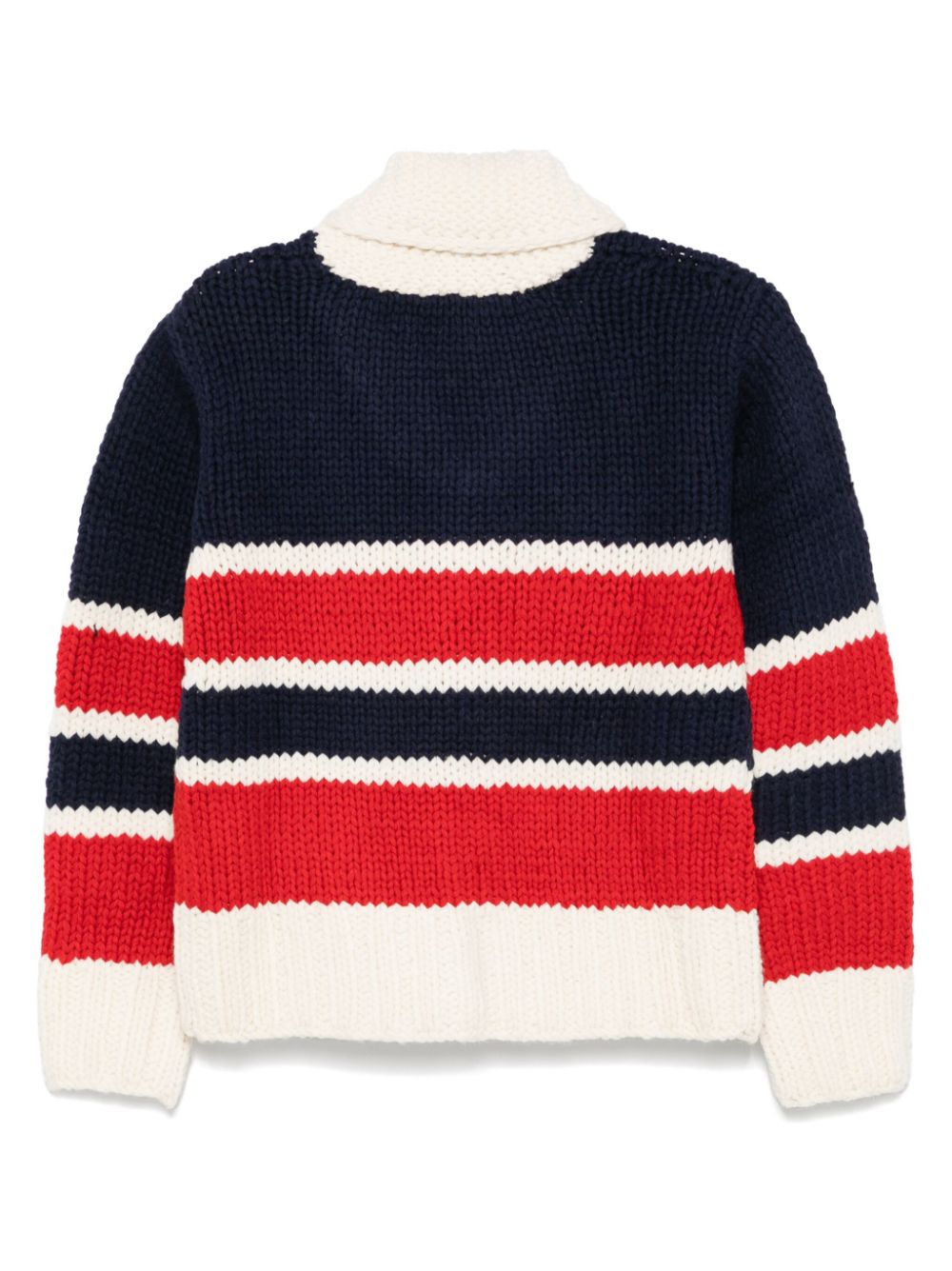 DSQUARED2 striped cardigan - Wit