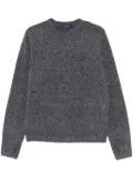 Fred Perry bouclé crew-neck sweater - Blue