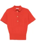 Christopher Esber knit polo shirt - Red