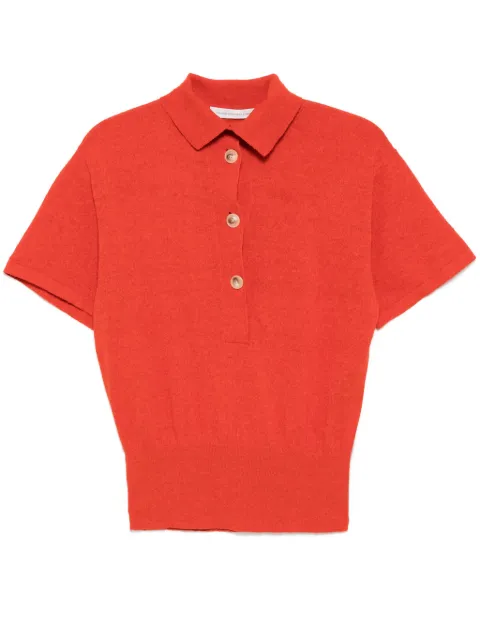 Christopher Esber playera tipo polo de tejida