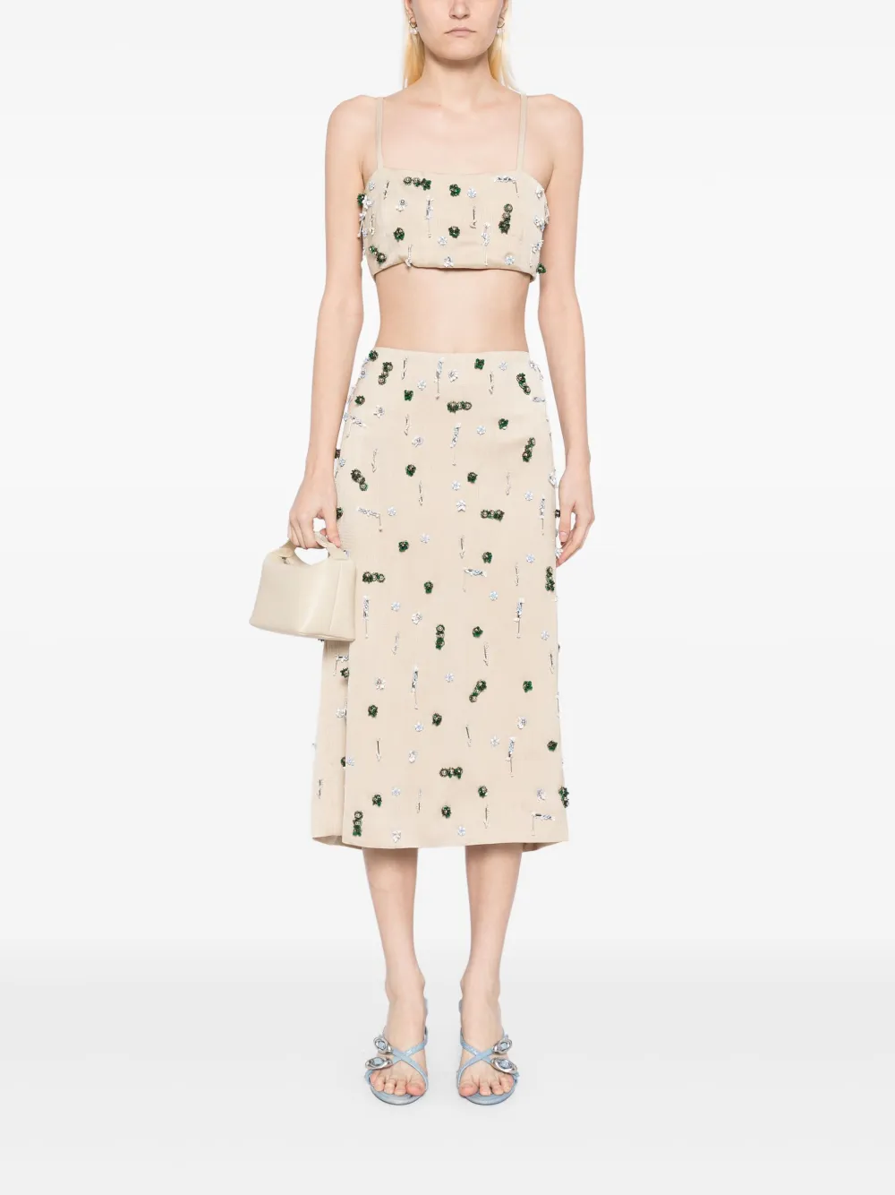 Christopher Esber Embla rok - Beige