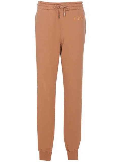 Chloé pants con logo bordado