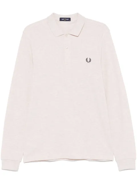 Fred Perry embroidered-logo polo shirt