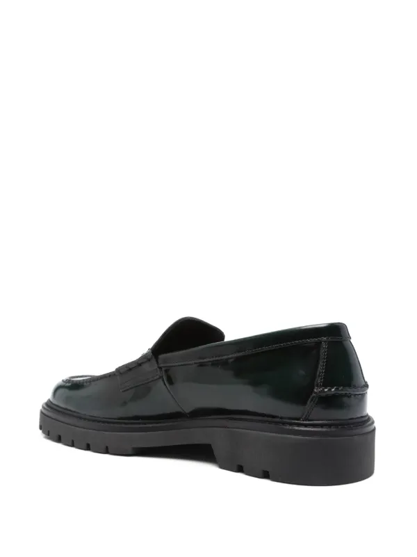 【関税込み】PS by Paul Smith バーガンディ Bolzano ローファー Burgundy Bolzano Loafers by PS by Paul Smith on Sale