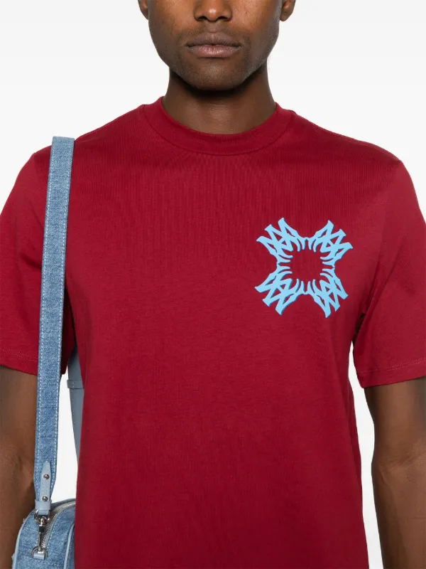 【関税込み】AMIRI レッド MA Quad Tシャツ AMIRI MA Quad T-shirt | Red | FARFETCH BH