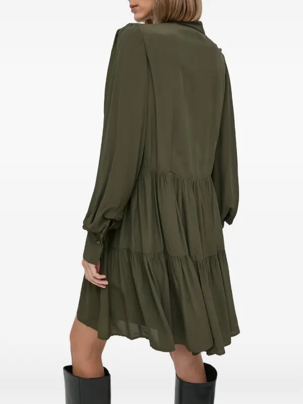 green emerald velvet dress Ivy Dress main image 0