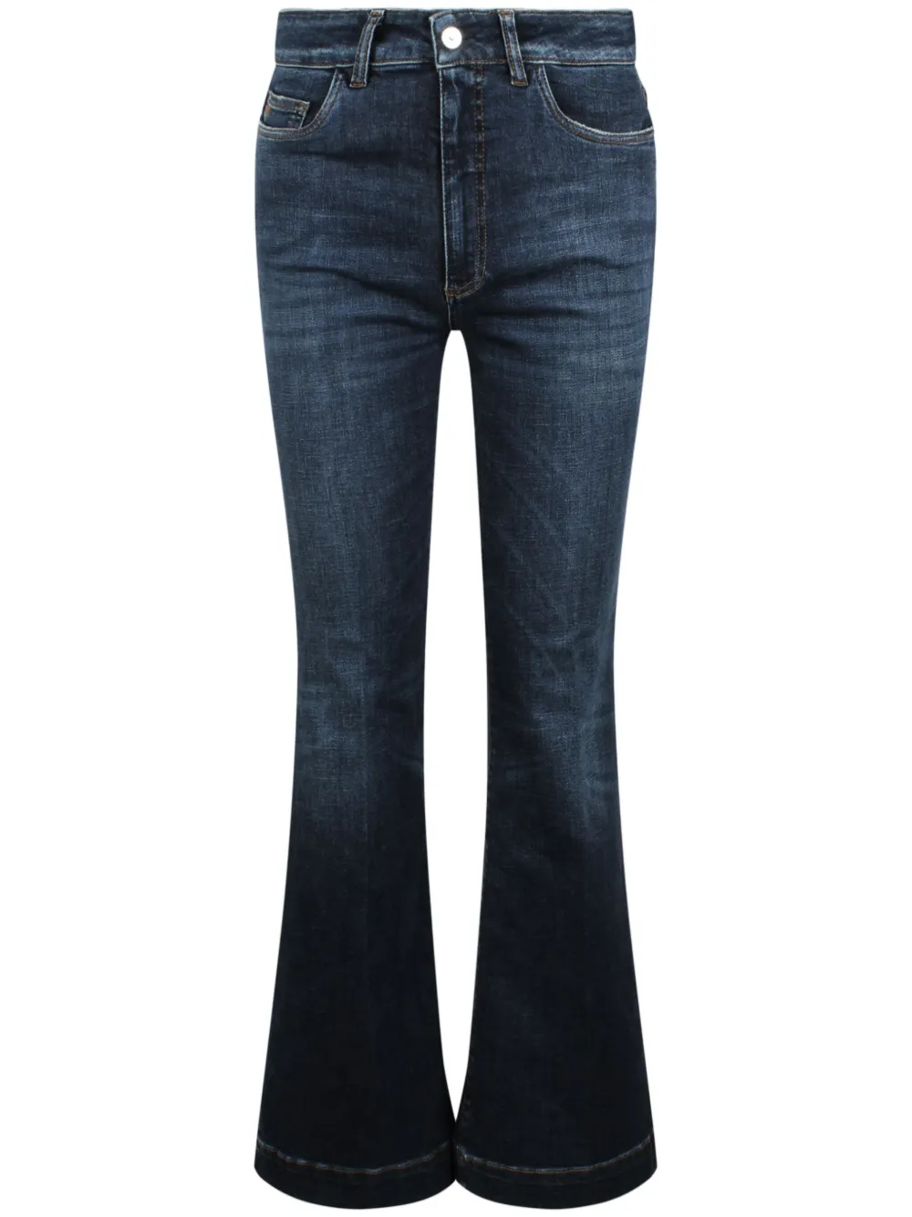 Nine In The Morning cotton wide-leg jeans - Blu