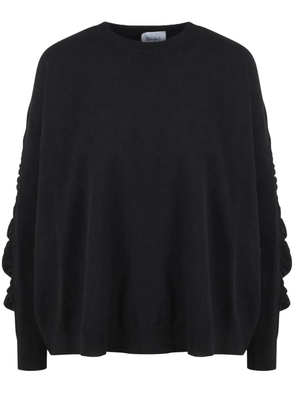 ruched sweater