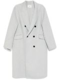 b+ab Double-breasted overcoat - Grey