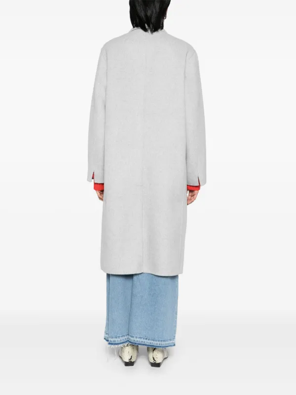 b+ab ダブルブレスト オーバーコート | グレー | FARFETCH JP
