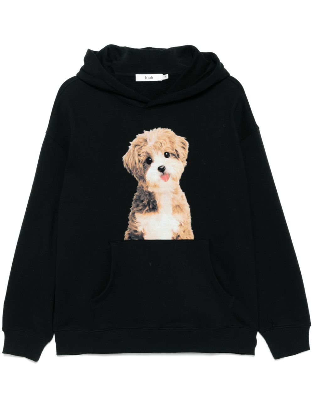 graphic-print hoodie