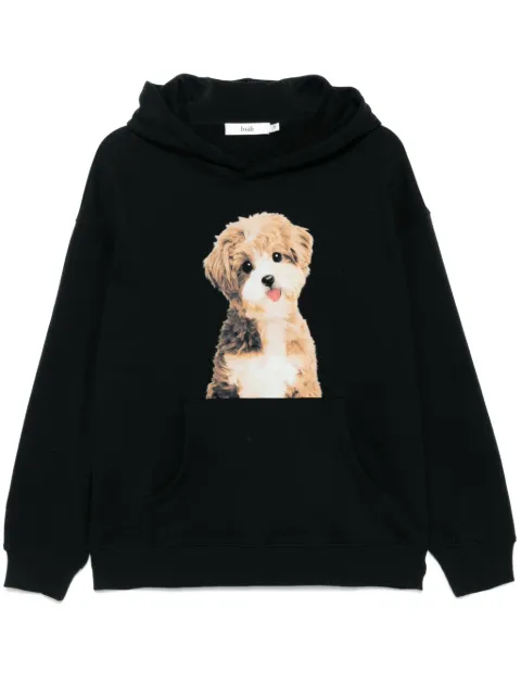 b+ab graphic-print hoodie