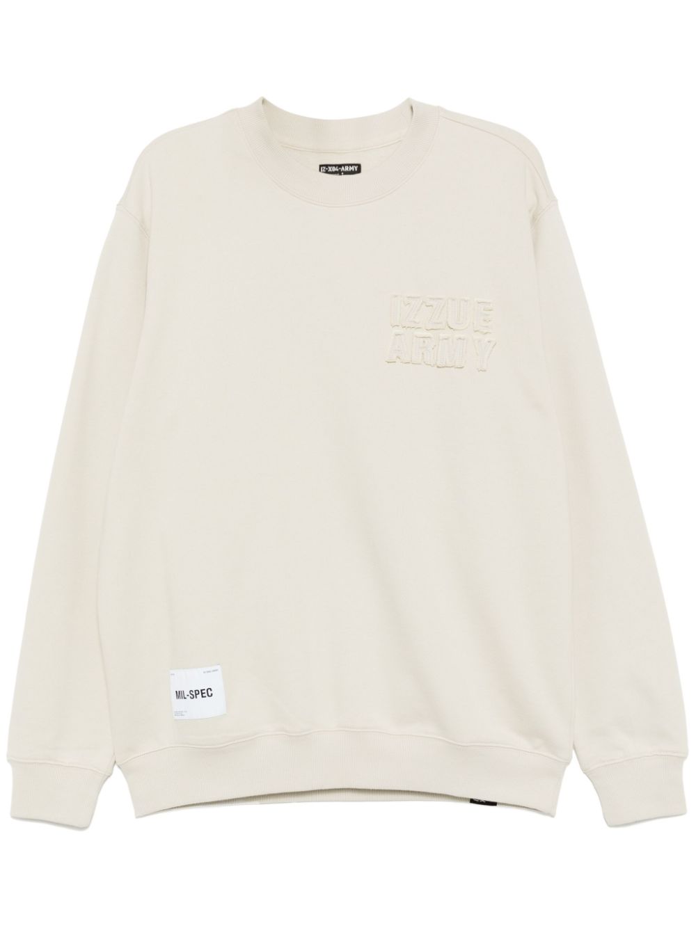 Logo patch sweatshirt