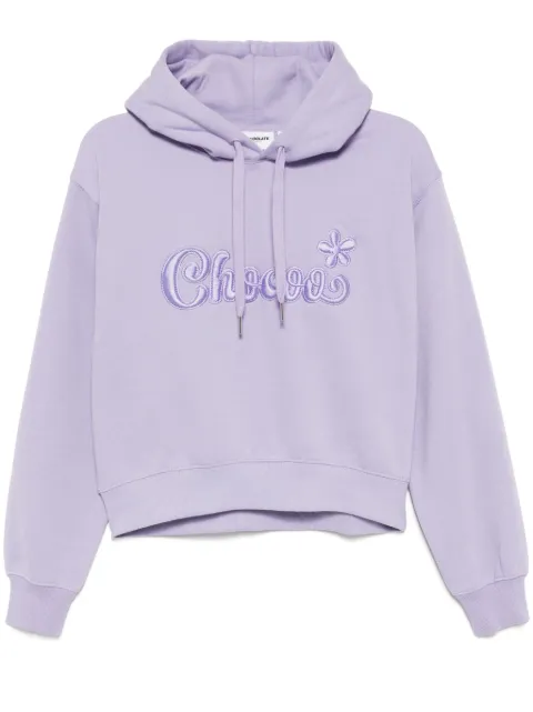 CHOCOOLATE logo-patch hoodie