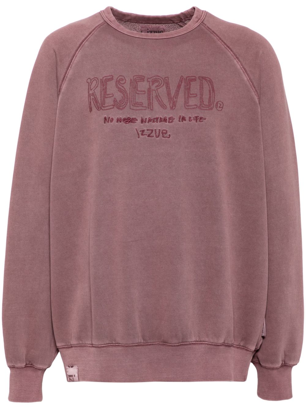 logo-embroidered sweatshirt