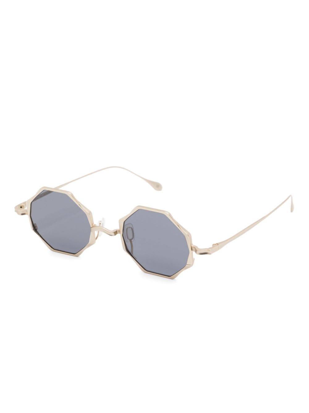 Shop Rigards Geometric-frame Sunglasses In ゴールドトーン