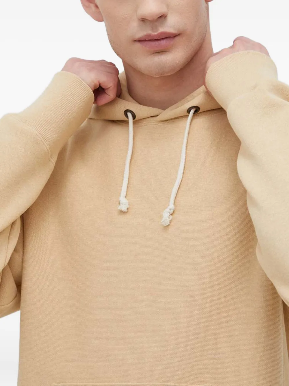 Champion Reverse hoodie met trekkoord Beige