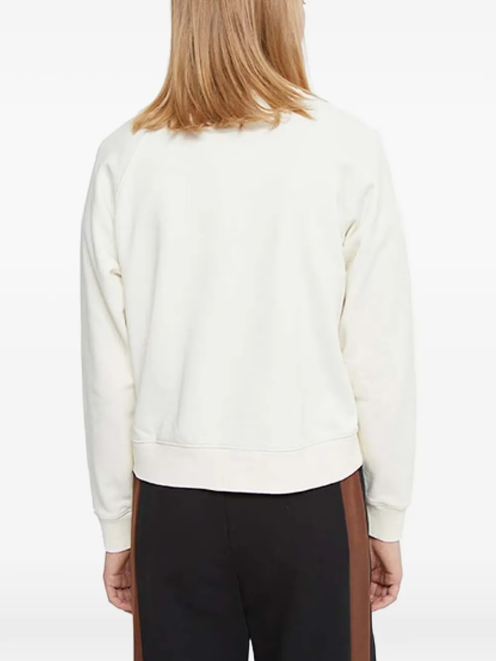 Fila Sweater met ronde hals en logo op de borst Wit