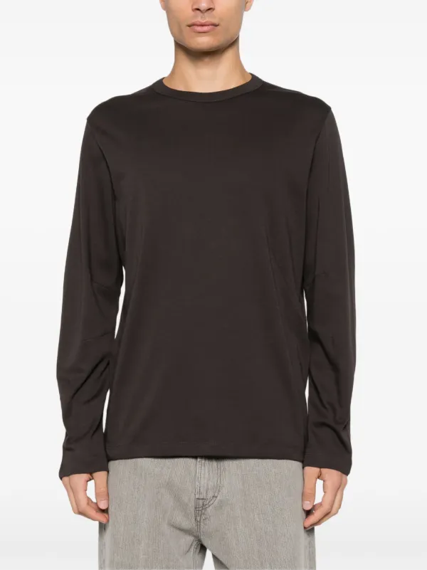 Helmut Lang Apex T-shirt | Brown | FARFETCH LB