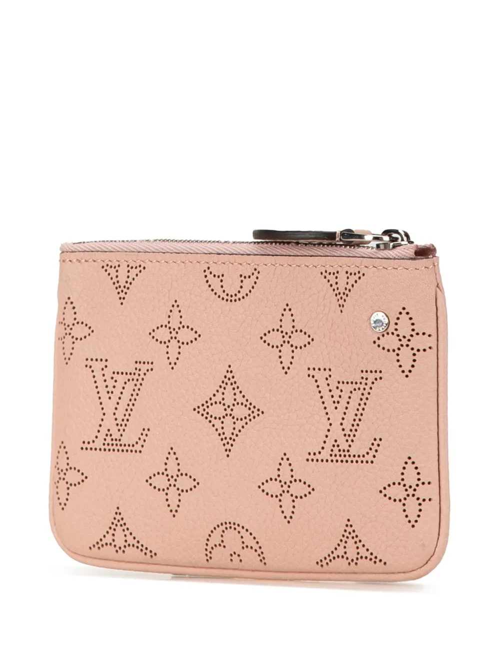 Louis Vuitton Pre-Owned 2020 Monogram Mahina Pochette Cles portemonnee - Roze