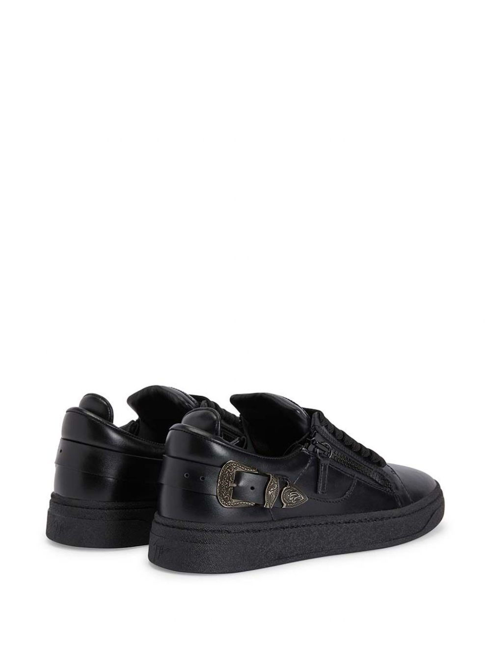 Giuseppe Zanotti leather sneakers Black