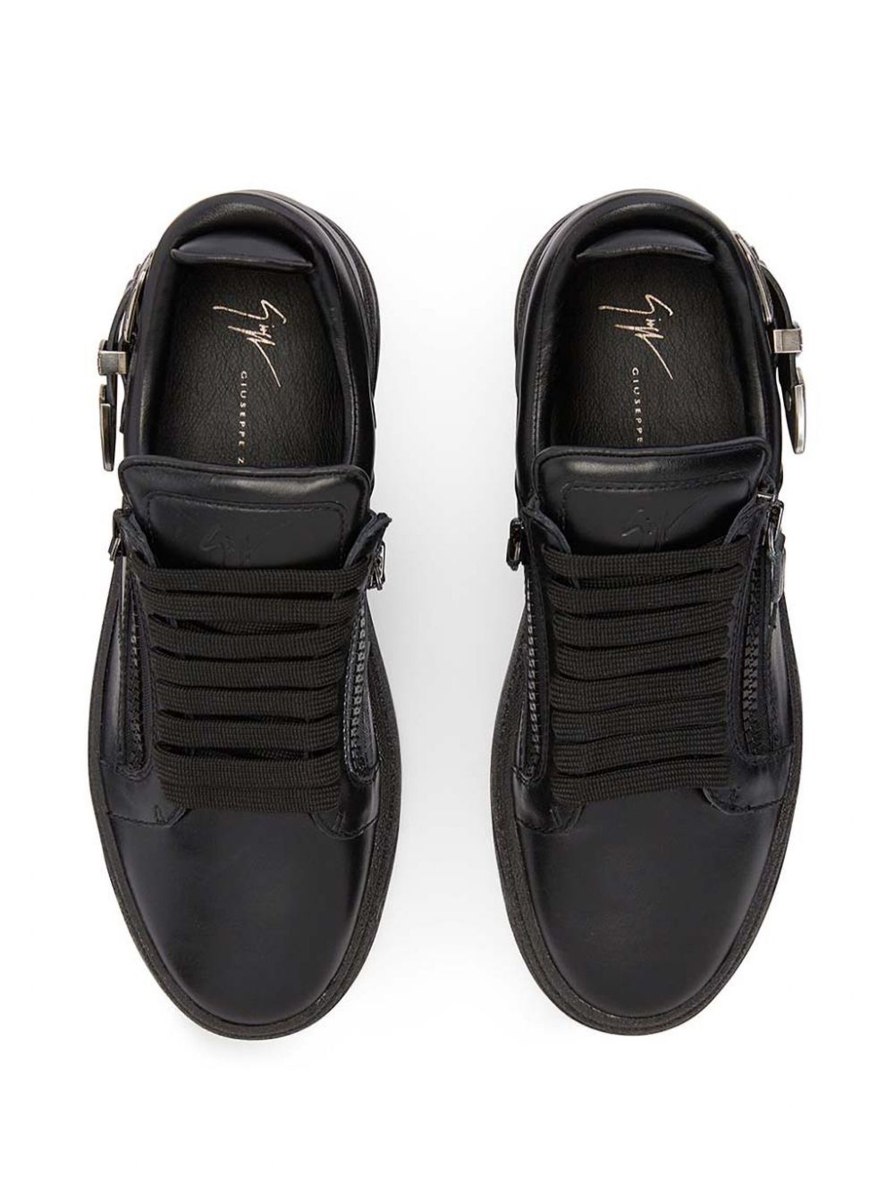 Giuseppe Zanotti leather sneakers Black