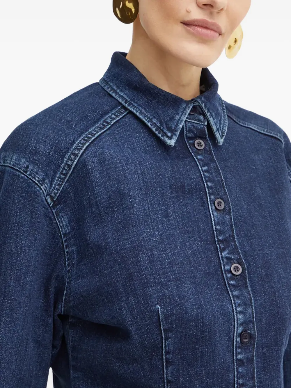 IVY OAK Berenice blouse Blauw