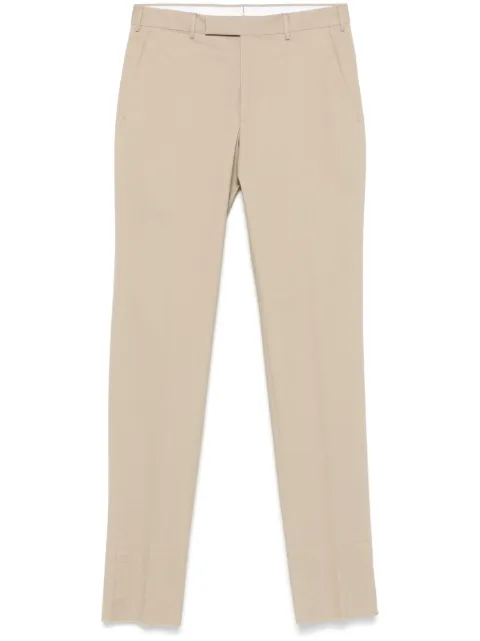 Zegna gabardine-weave chinos