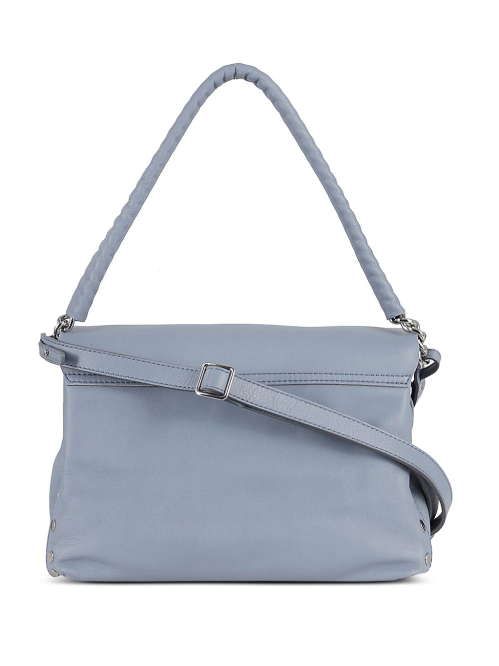 Zanellato Postina leren shopper - Blauw