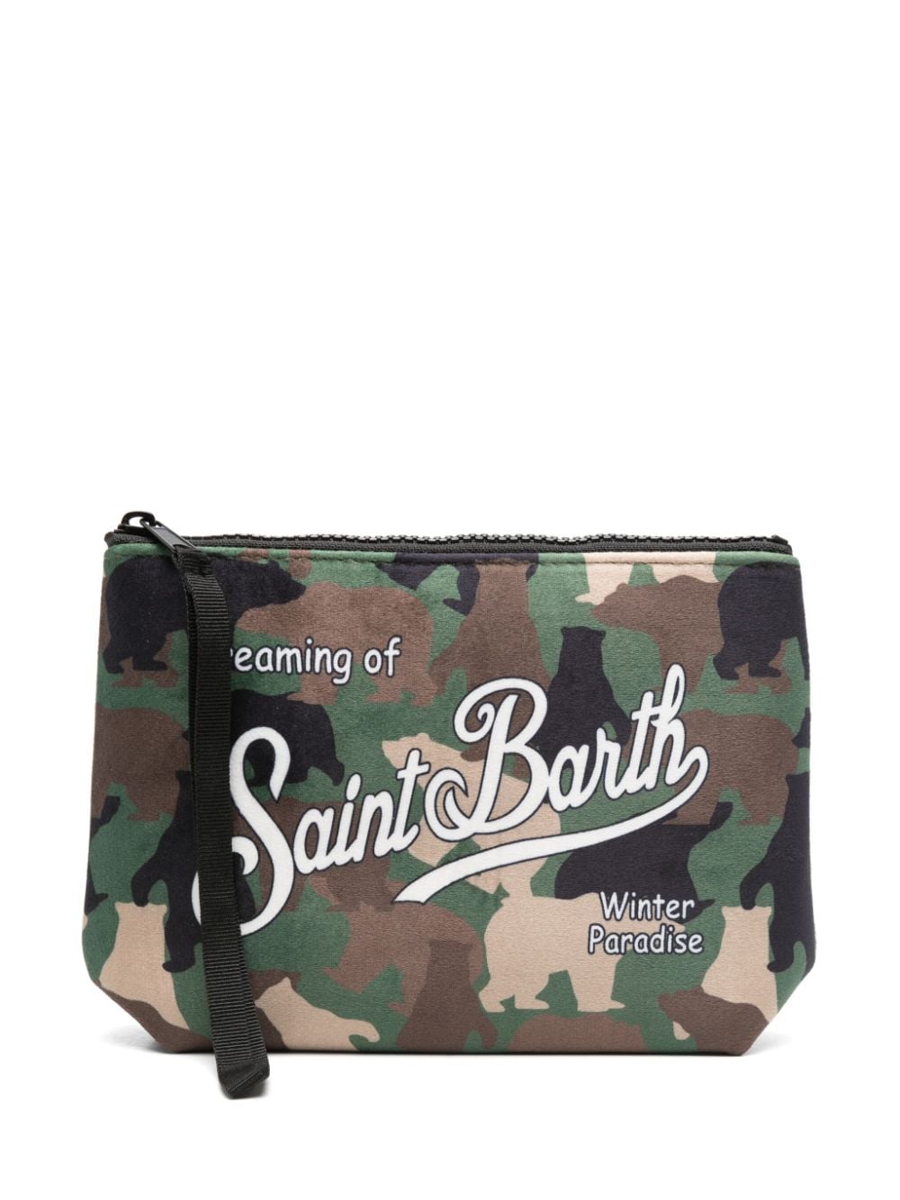 Mc2 Saint Barth Aline Makeup Bag In Green