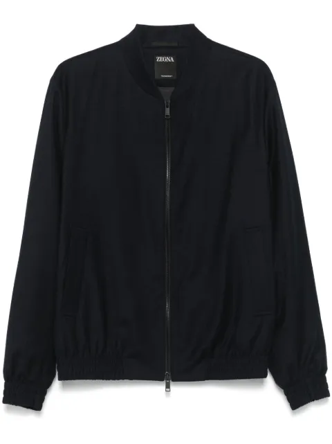 Zegna veste bomber en laine